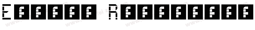 Eredel Regular字体转换